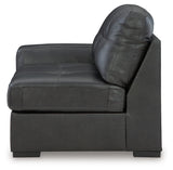 Brindley Fog Pier 4-Piece Sectional with Ottoman