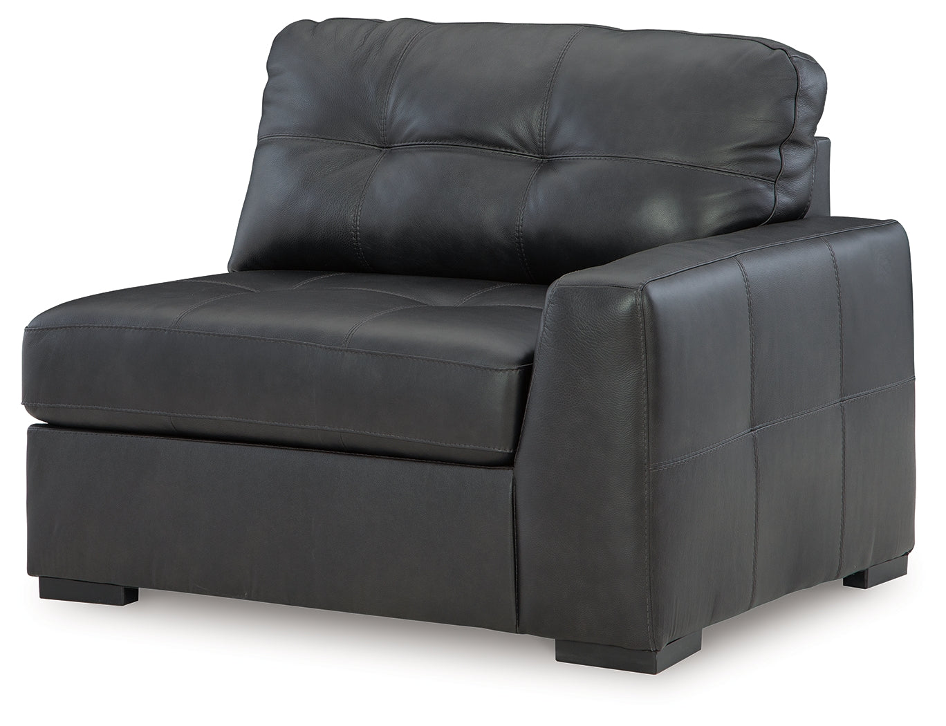 Brindley Fog Pier 3-Piece Sectional with Ottoman