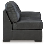Brindley Fog Pier 4-Piece Sectional with Ottoman
