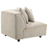 Crane 5-piece Modular Sectional Sofa Beige — product image 10