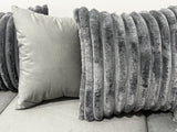 Kora Charcoal Fabric 2-Piece Sectional Sofa with Chaise view 3