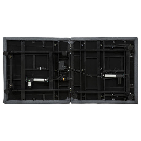 Tasca Twin Dual-Motor Adjustable Bed Base in Black — product image 10