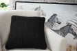 Renemore Black Pillow - Ella Furniture