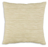 Budrey Tan/white Pillow - Ella Furniture