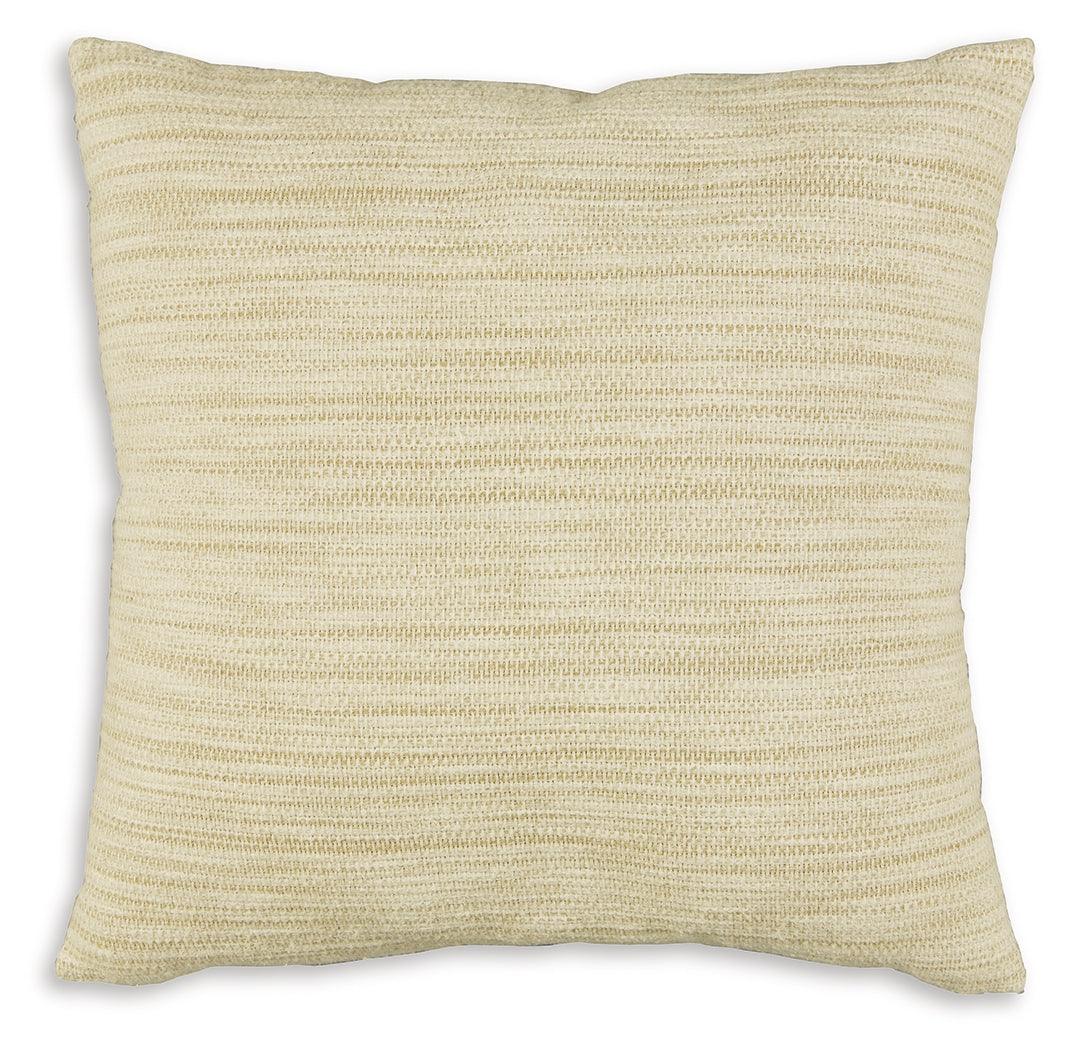 Budrey Tan/white Pillow - Ella Furniture