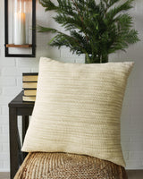 Budrey Tan/white Pillow - Ella Furniture