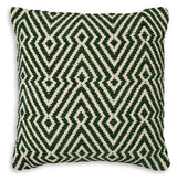 Digover Green/ivory Pillow (Set Of 4)