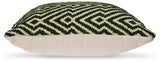 Digover Green/ivory Pillow (Set Of 4)