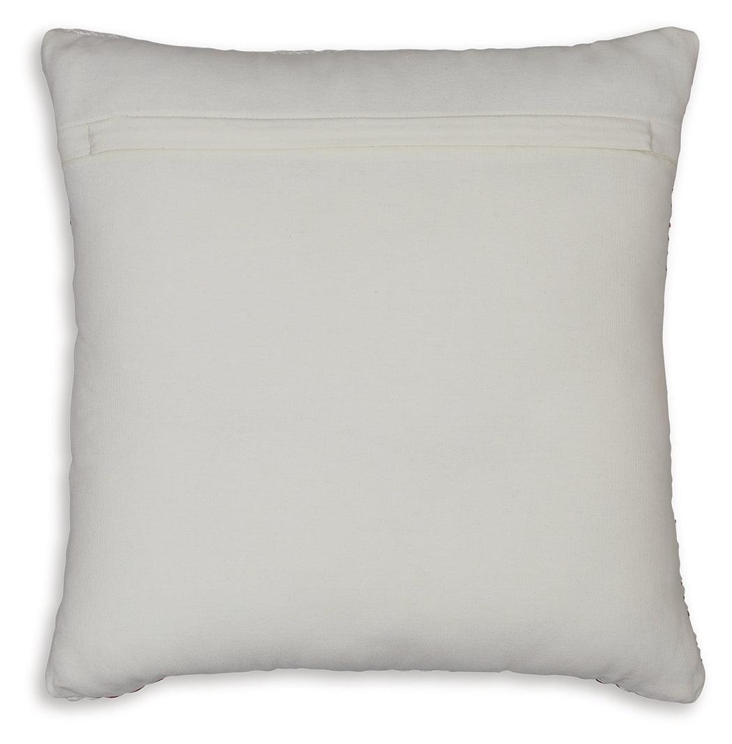 Nashlin White/rust Pillow (Set Of 4) - Ella Furniture