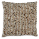 Vorlane Set of 4 Tan, Brown, and White Decorative Pillows