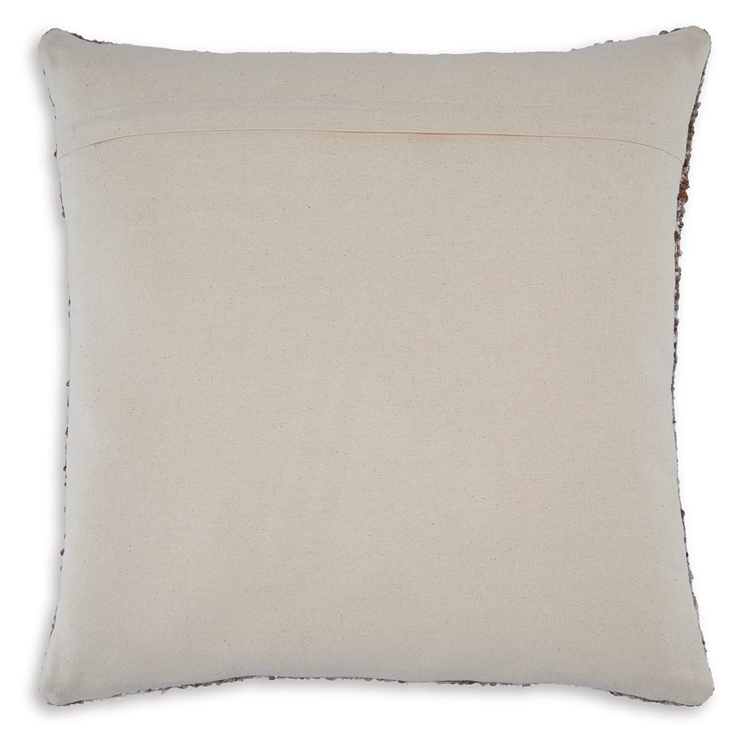 Nealton Brown/white Pillow (Set Of 4)