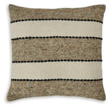 Rueford Brown Black Natural Pillow (Set of 4)