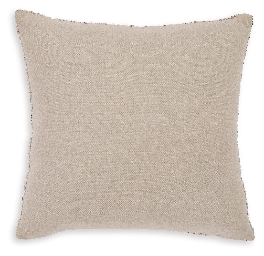 Abler Ivory/Gray/Gold Pillow (Set of 4)