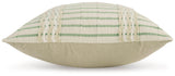 Rowton White/Green Pillow (Set of 4)