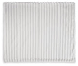 Alsonwell White Throw (Set of 3)