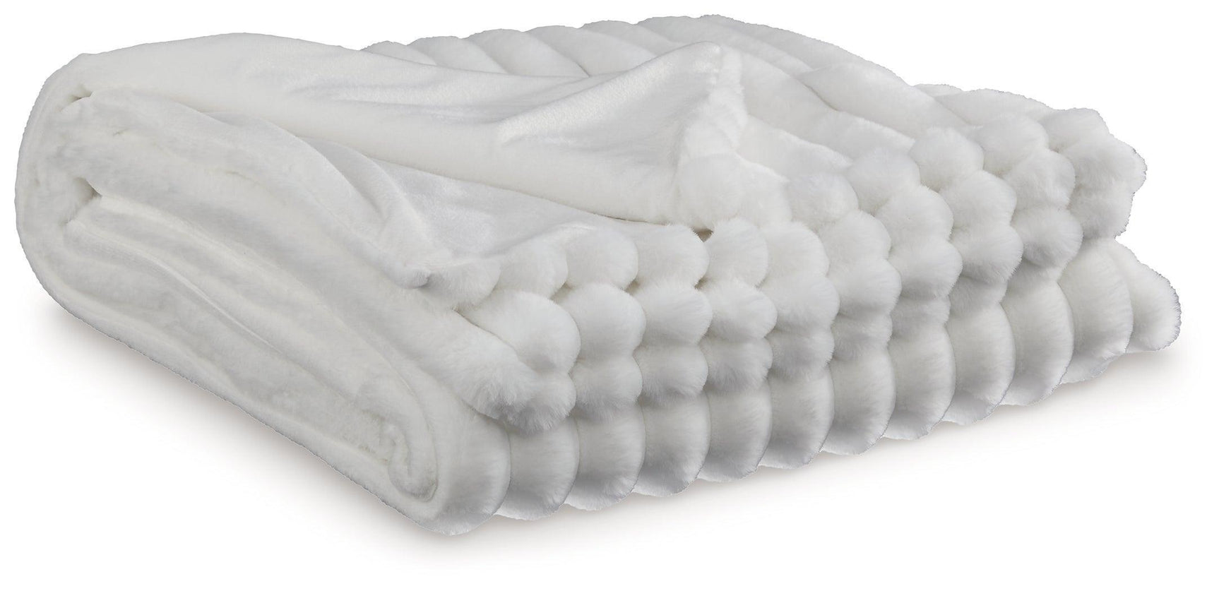 Alsonwell White Throw (Set of 3)