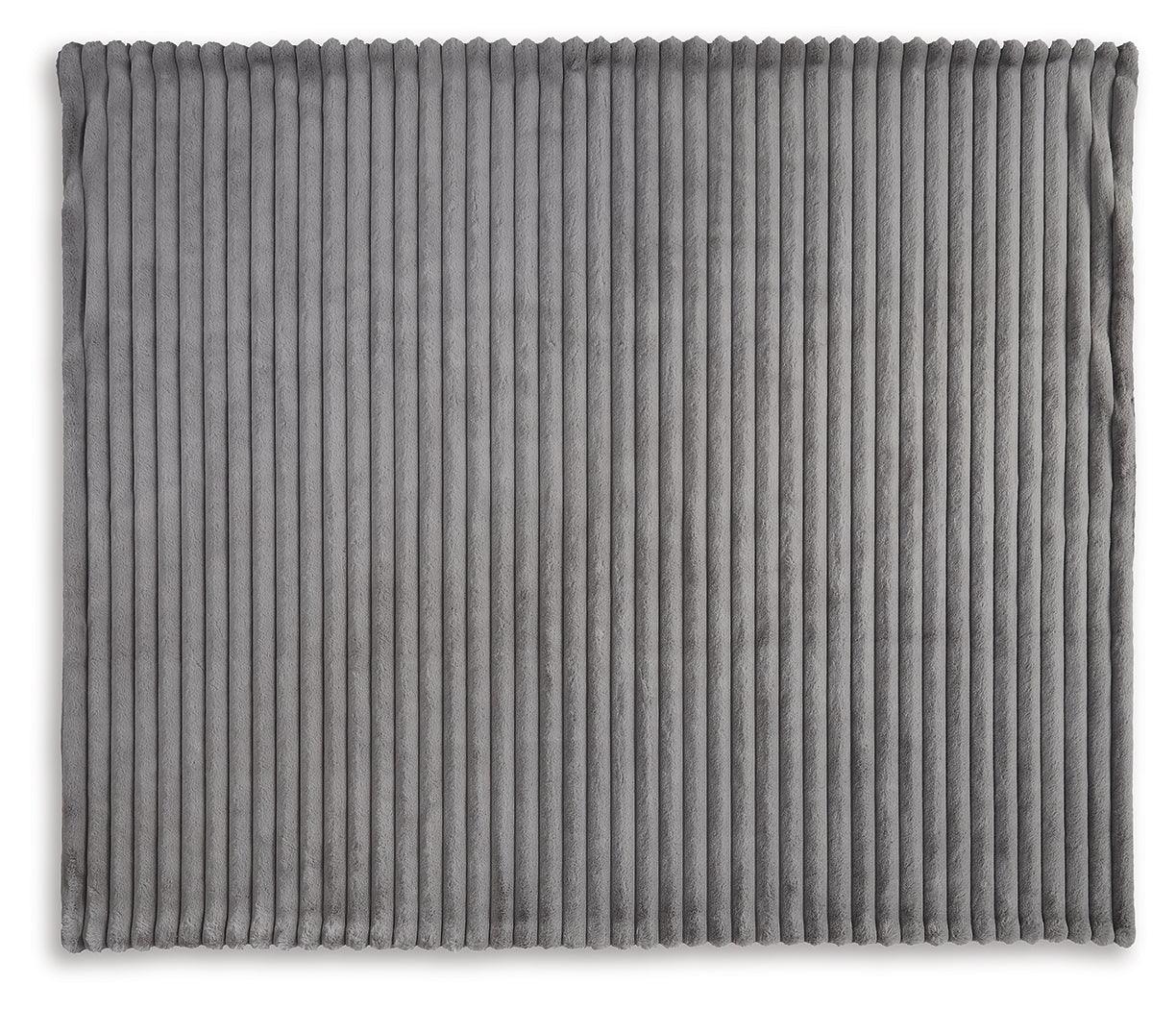 Alsonwell Gray Throw (Set of 3)