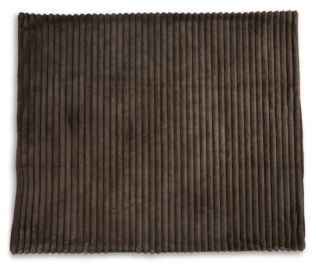 Alsonwell Brown Throw (Set of 3)
