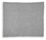 Anawood Gray Chenille Throw (Set of 3)