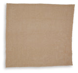 Anawood Gold Chenille Throw (Set of 3)