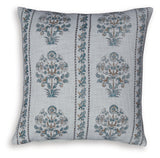 Paulmour Ivory/Green/Brown Pillow (Set of 4)
