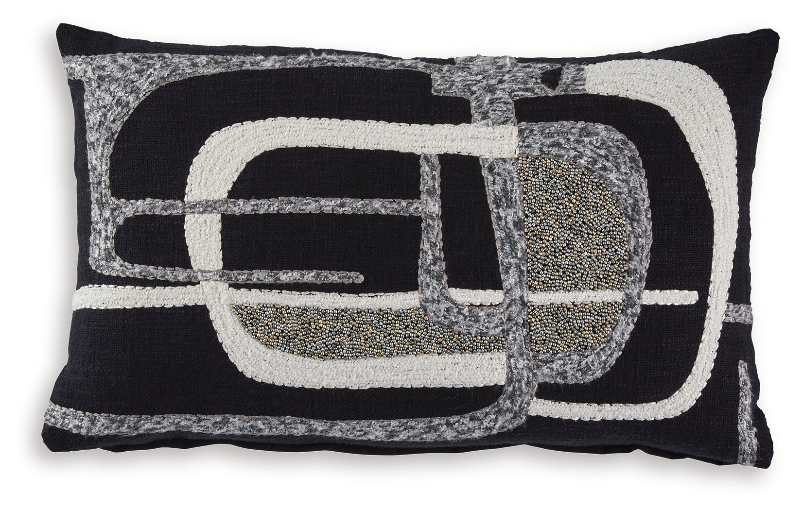 Gavrileigh Black/Gray/Ivory Pillow (Set of 4)