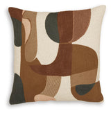 Hallam Sienna/Gold/Charcoal Pillow (Set of 4)