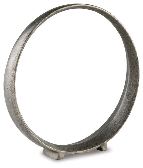 Ryandale Antique Pewter Finish Sculpture (Set Of 2) - Ella Furniture