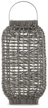 Evonne Antique Gray Lantern