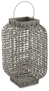 Evonne Antique Gray Lantern