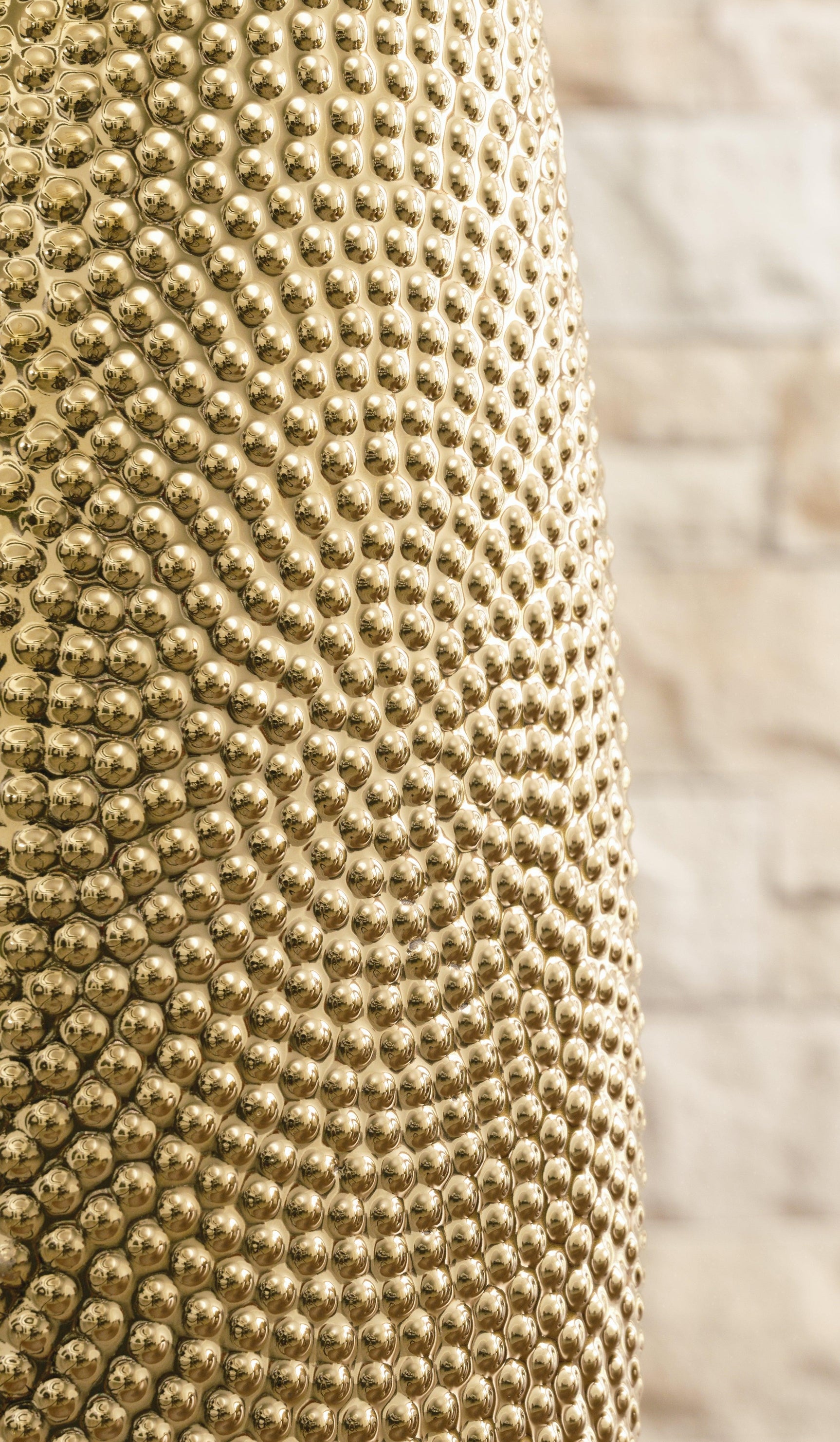 Efim Gold Finish Vase