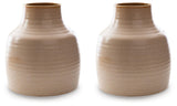 Millcott Tan Vase (Set of 2)