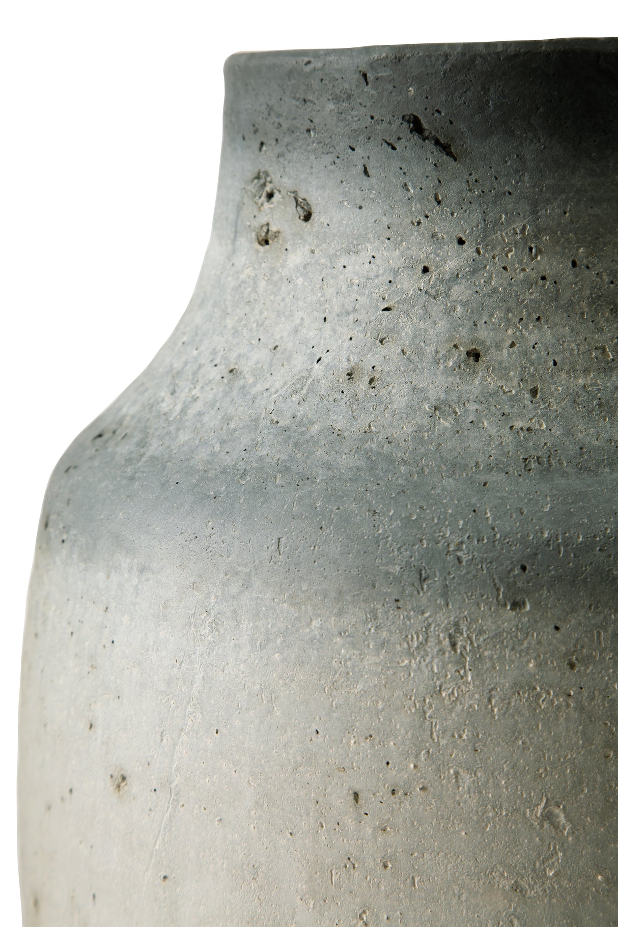 Moorestone Gray/black Vase A2000593