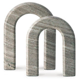 Keithton Taupe Sculpture Set (Set Of 2) - Ella Furniture