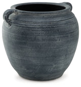 Meadie Distressed Blue Vase