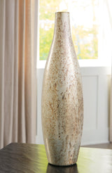 Plawite Antique Silver Mercury Glass Vase by Ashley