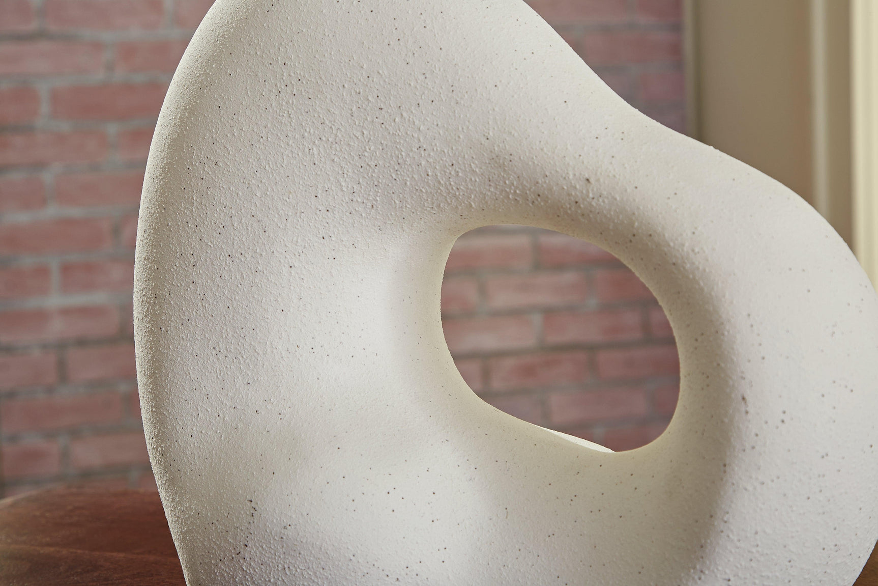 Arthrow Off White Ceramic Sculpture