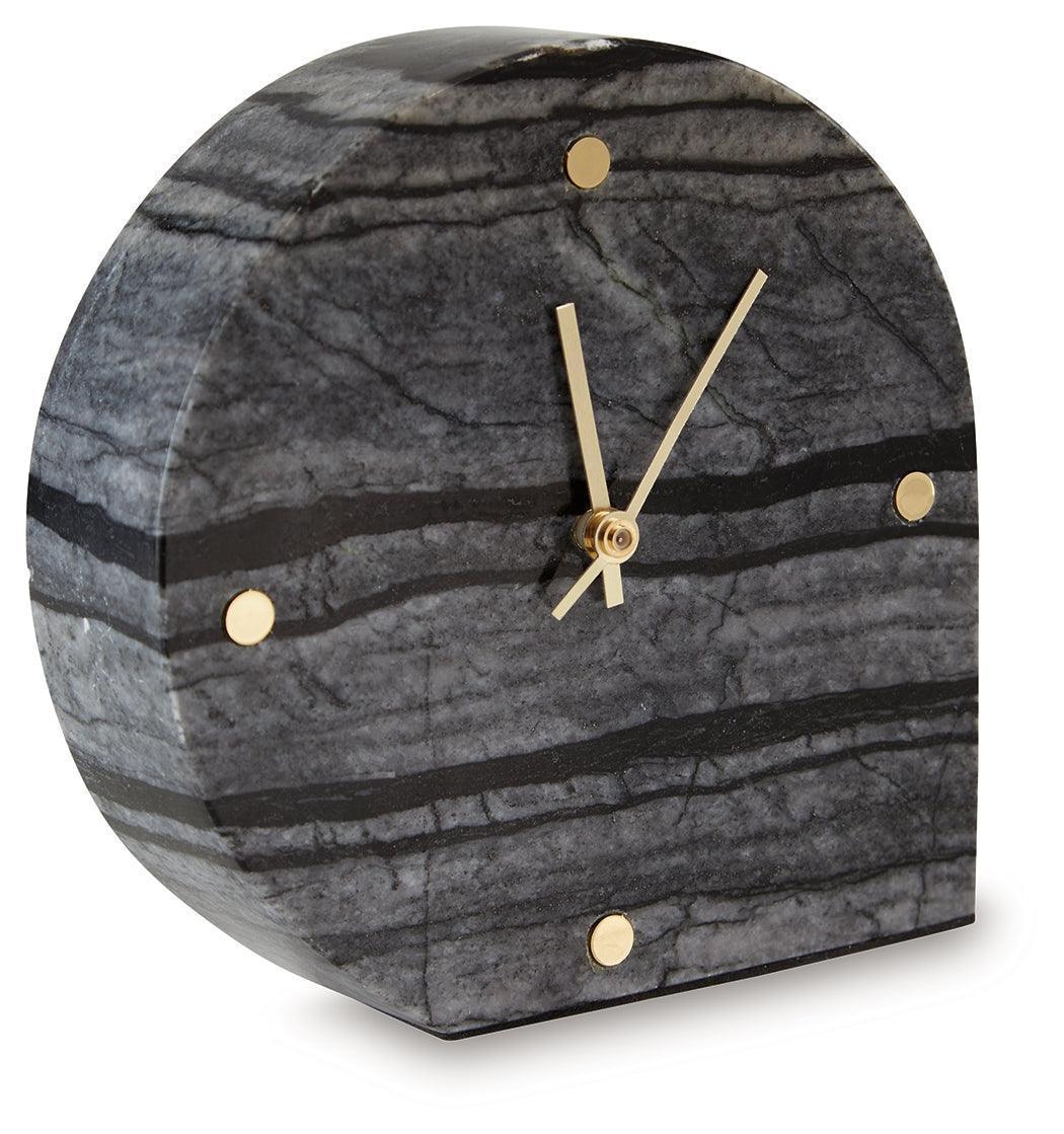 Janmour Black Table Clock (Set of 2)