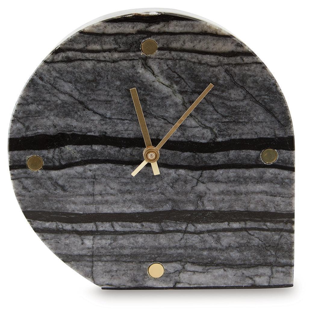 Janmour Black Table Clock (Set of 2)