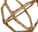 Laddington Antique Brass Finish Sculpture (Set of 2)