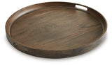 Webbworth Gray Brown Tray
