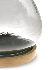 Adalisen Clear Brown Candle Holder