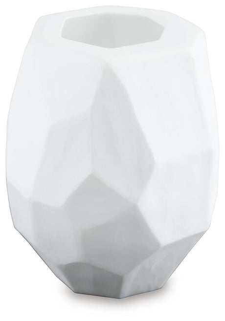 Karenton White Vase view 2