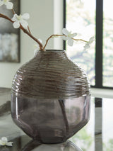 Harpwick Iridescent Gray Vase
