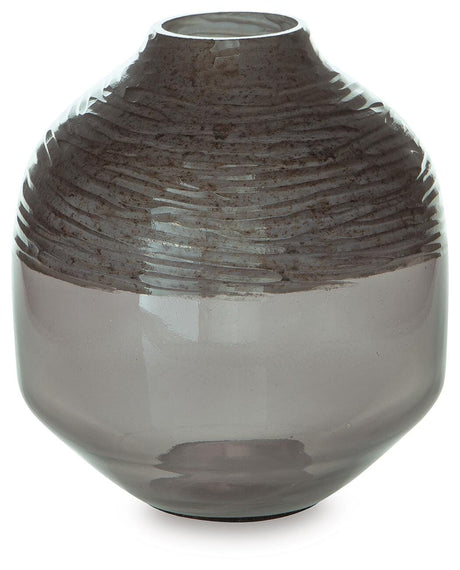 Harpwick Iridescent Gray Vase view 2