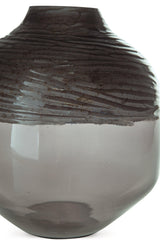 Harpwick Iridescent Gray Vase