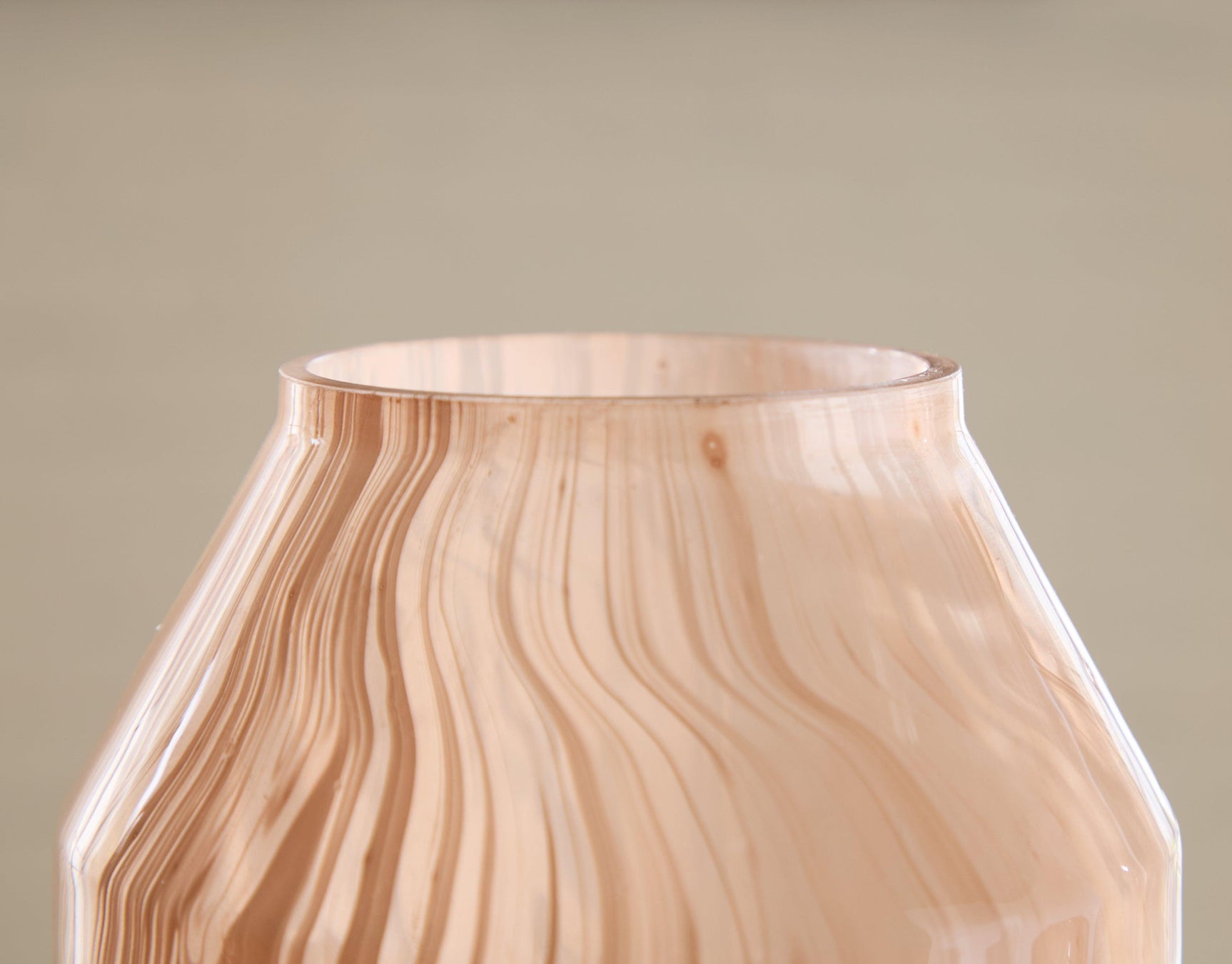Dushby Blush Pink Textured Vase