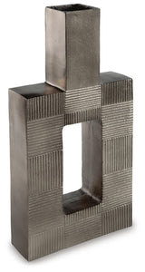 Wrengrove Antique Nickel Finish Vase view 2