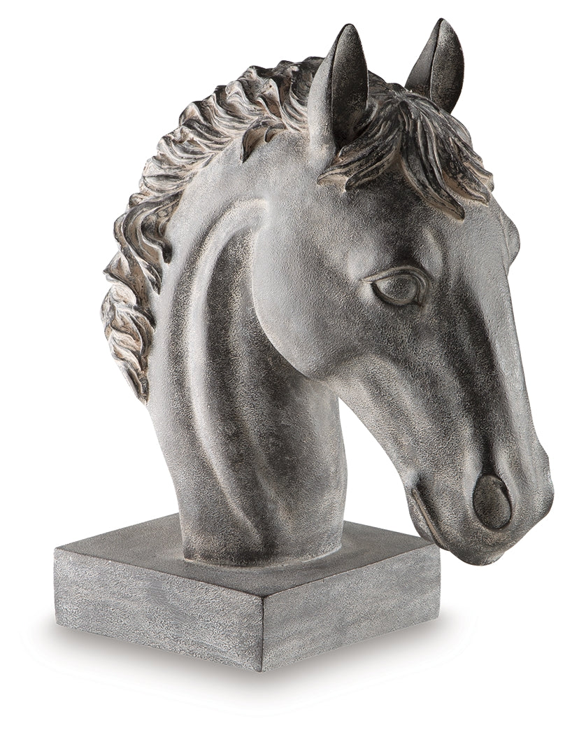 Carnlow Antique Black Sculpture
