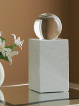 Sellner Clear/White Sculpture